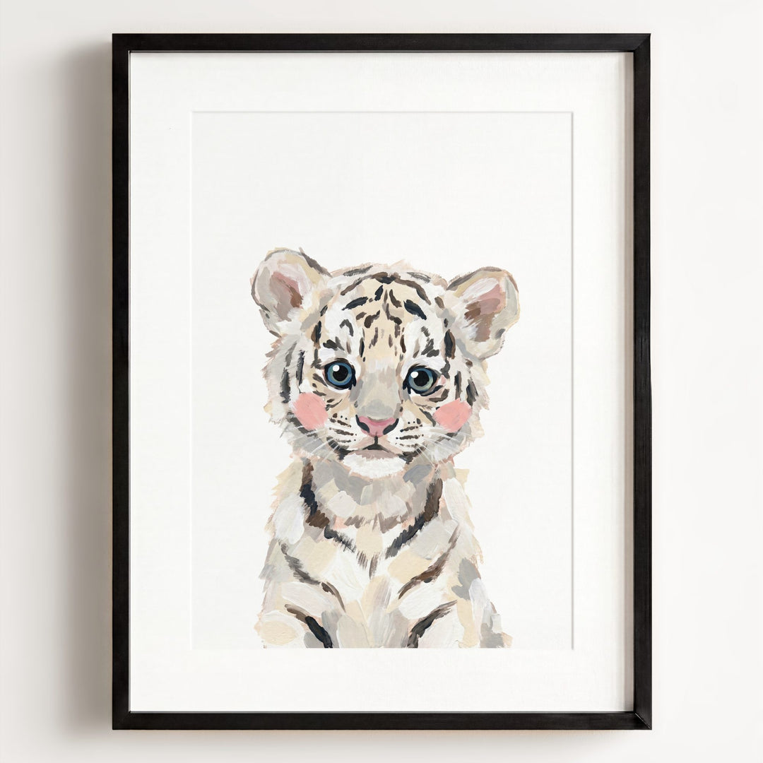 Little Painted Tiger-White