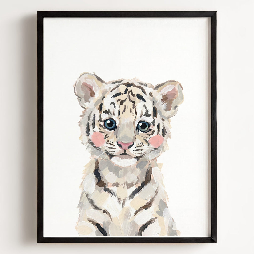 Little Painted Tiger-White