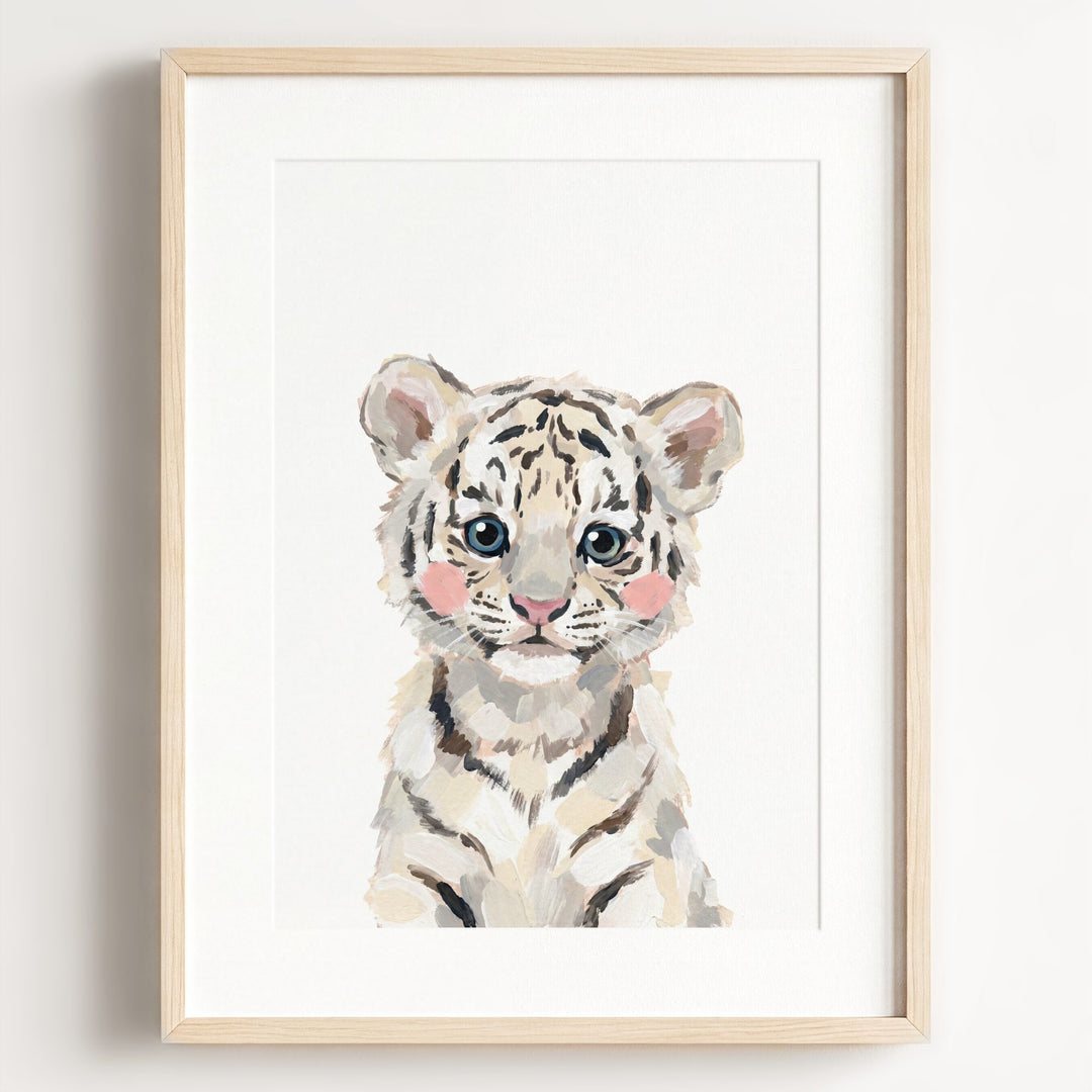 Little Painted Tiger-White
