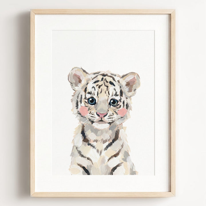 Little Painted Tiger-White