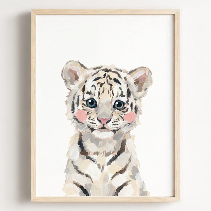 Little Painted Tiger-White