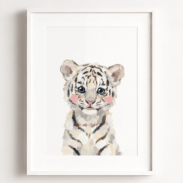 Little Painted Tiger-White