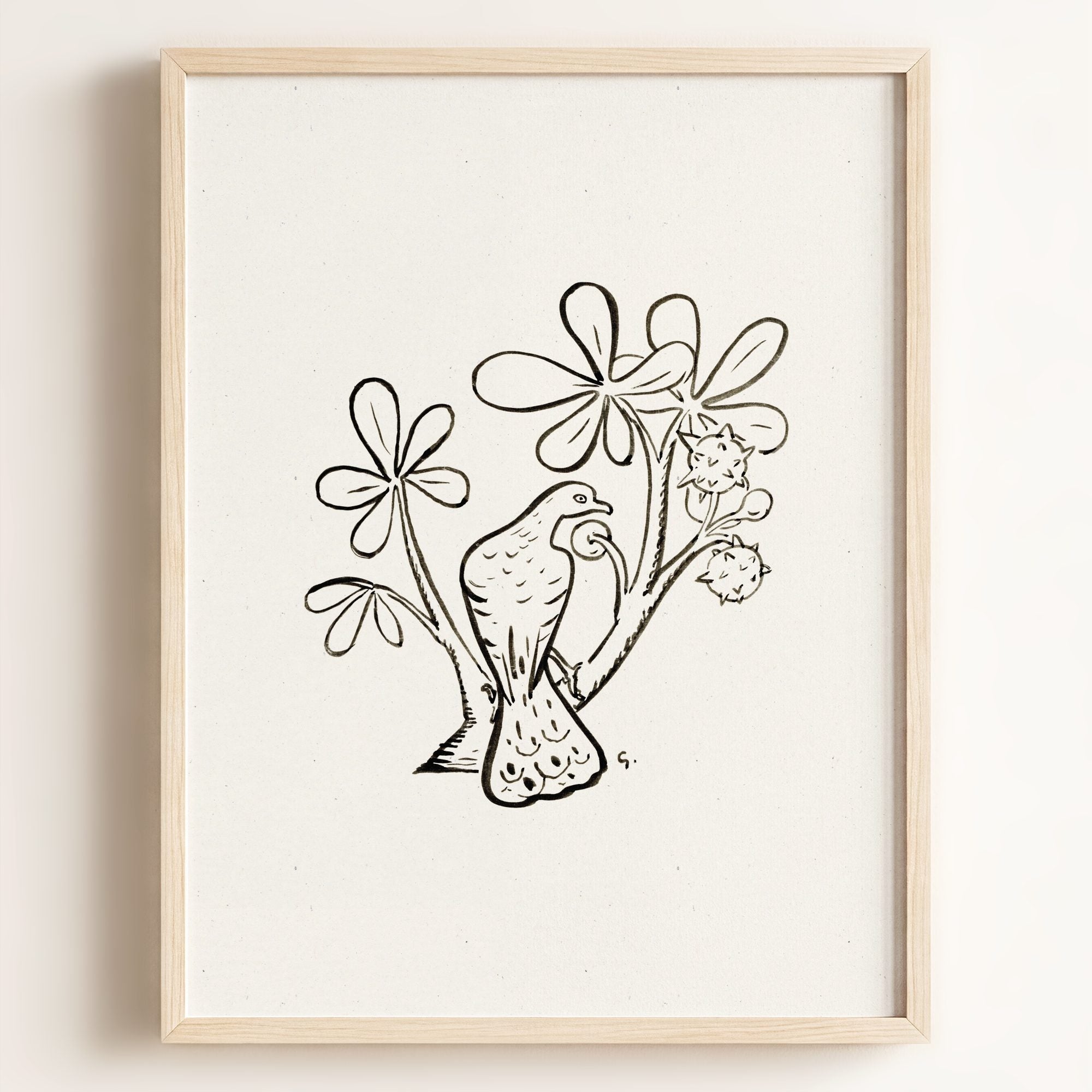 Pigeon Art Print