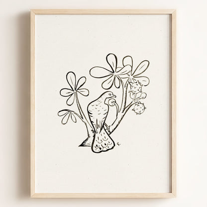 Pigeon Art Print