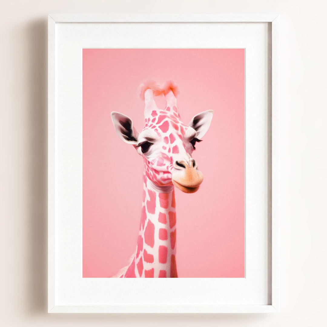 Pink Animal Portraits