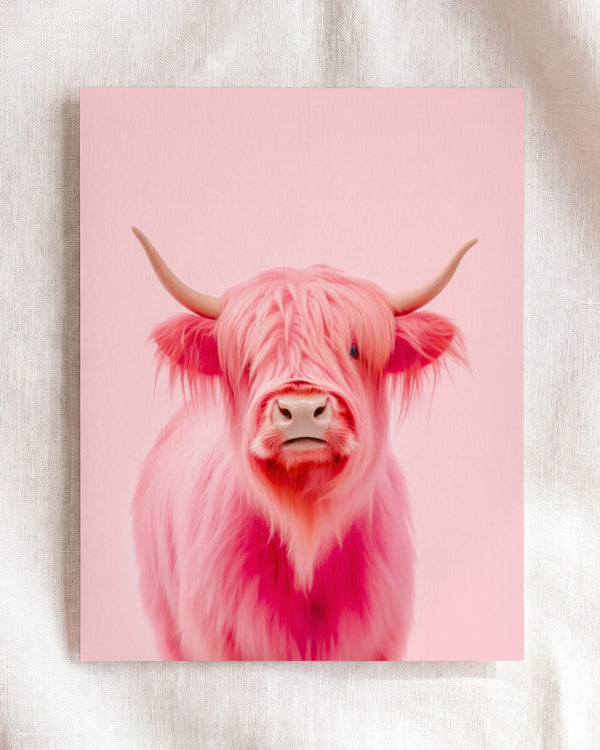 Pink Animal Portraits