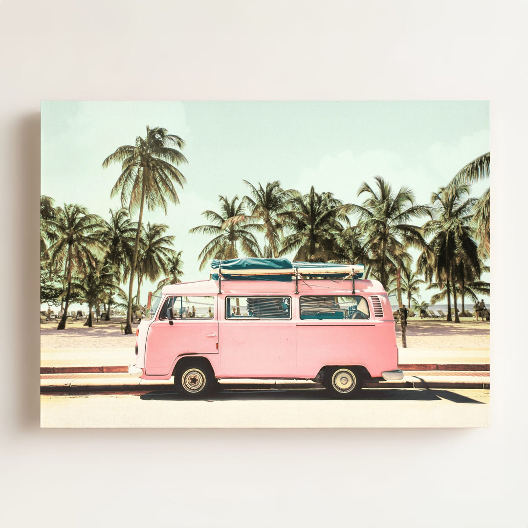 Pink VW Bus Love