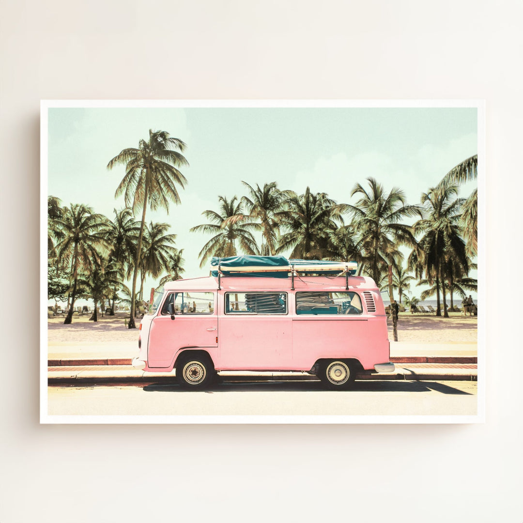 Pink VW Bus Love