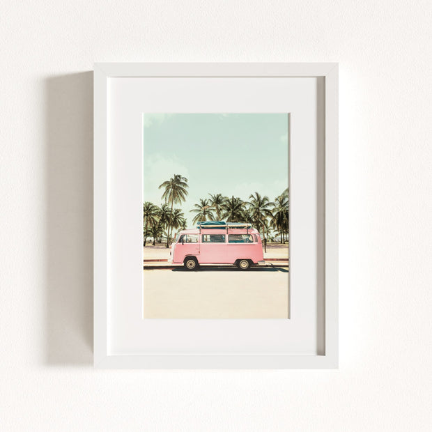 Pink VW Bus Love
