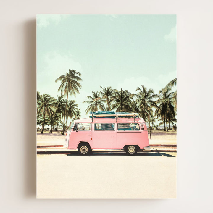 Pink VW Bus Love