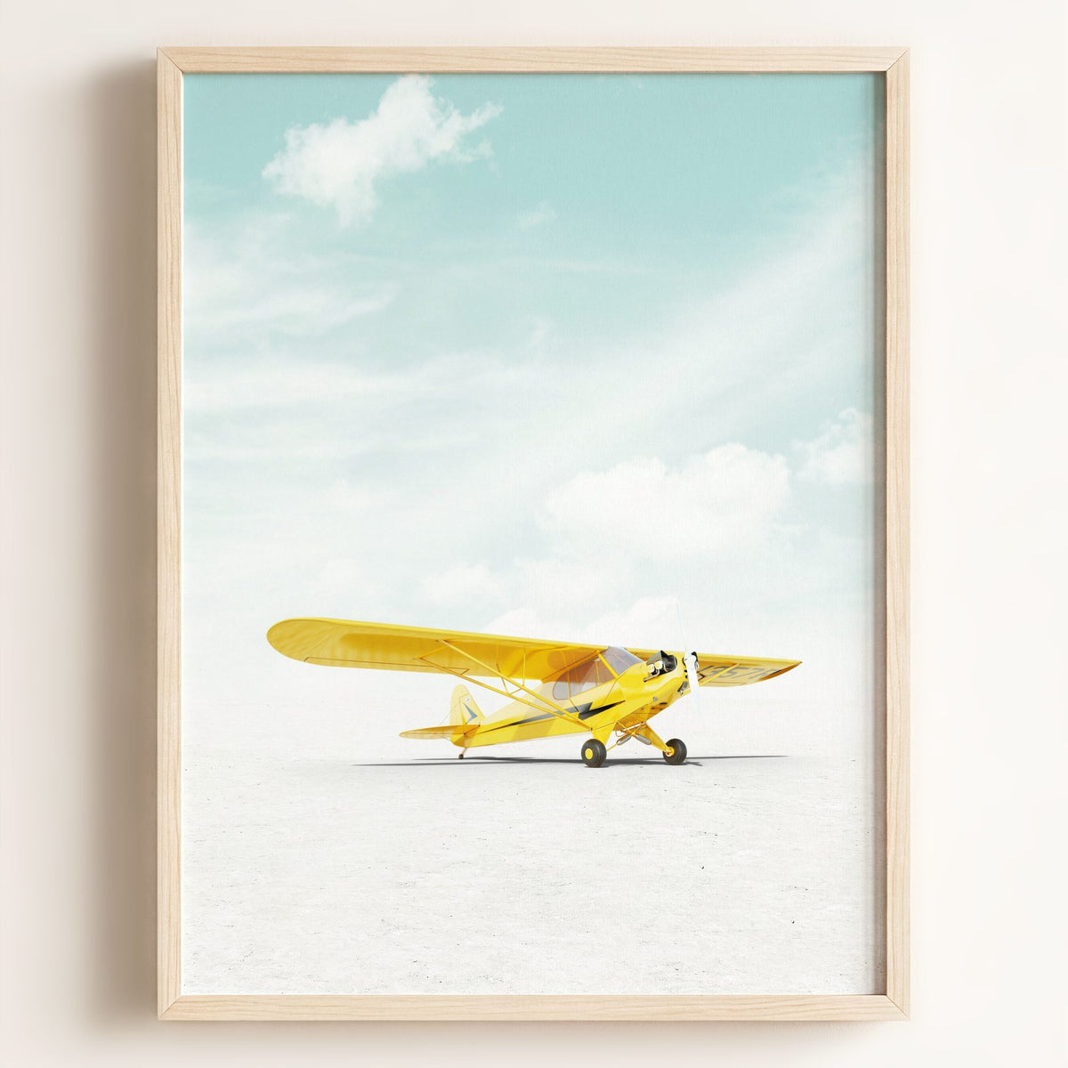 Piper J-3 Cub Airplane — Framed