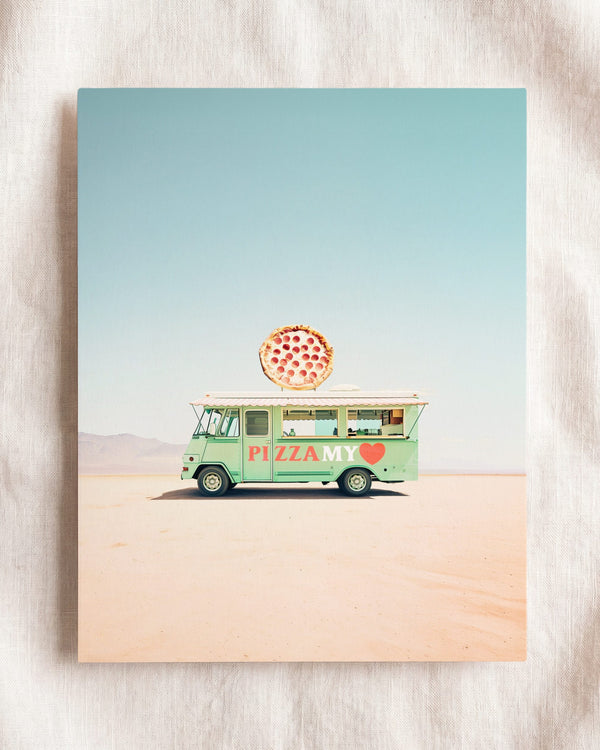 Pizza My Heart Food Truck Art