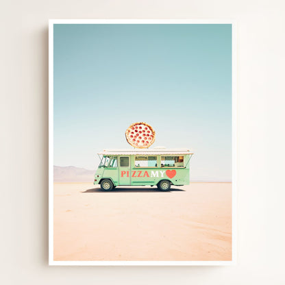 Pizza My Heart Food Truck Art