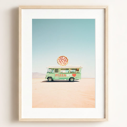 Pizza My Heart Food Truck Art