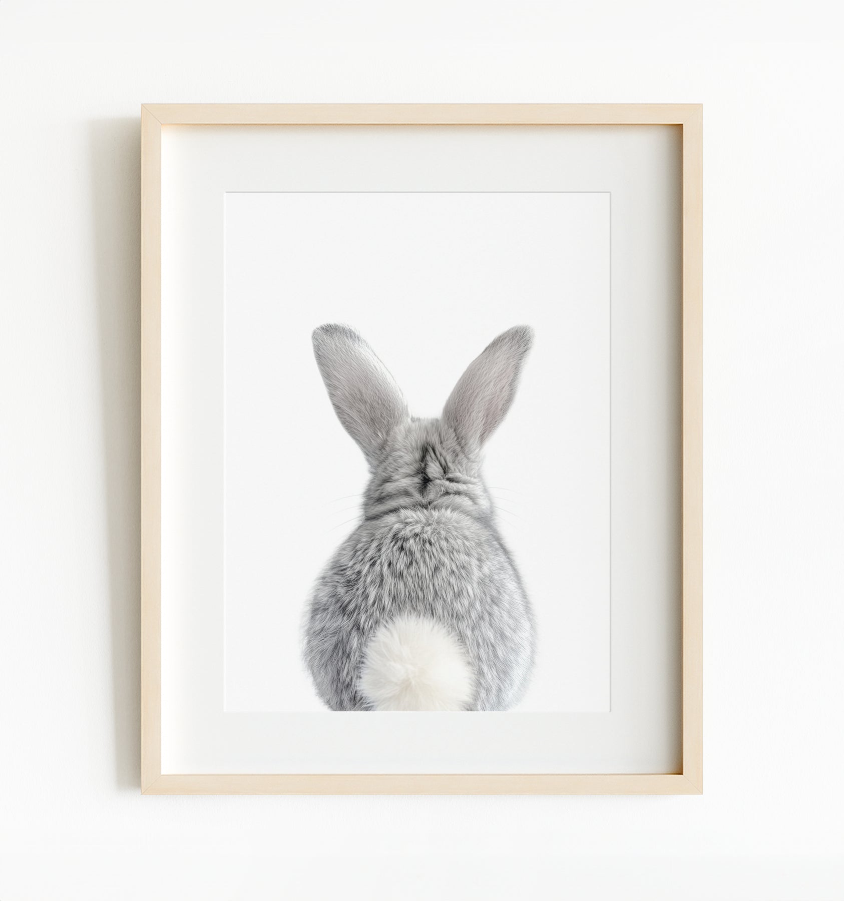Baby Rabbits - Heads and Tails - Set of 2 Nursery Art Prints - The ...