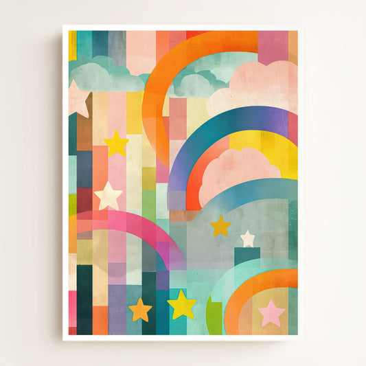 Rainbow Abstract No. 2