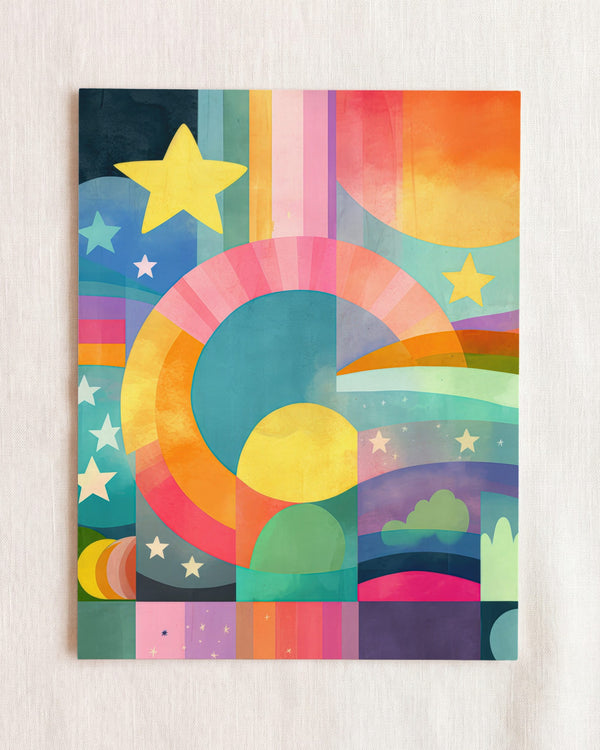 Rainbow Abstract No. 4