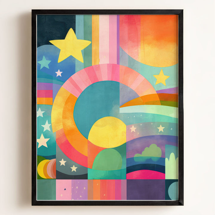 Rainbow Abstract No. 4