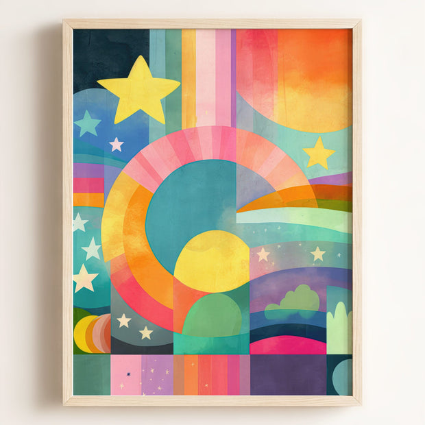 Rainbow Abstract No. 4