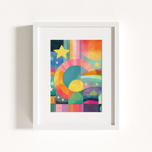 Rainbow Abstract No. 4