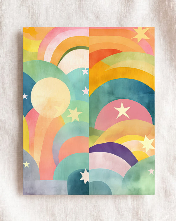 Rainbow Abstract No. 5