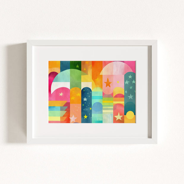 Rainbow Abstract No. 6