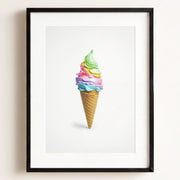 Rainbow Ice Cream