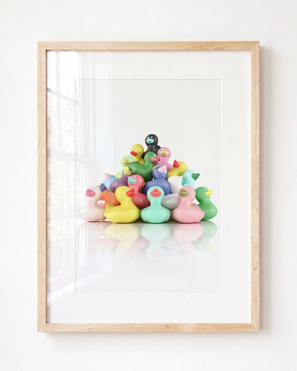 Rubber Duckies - Framed Art