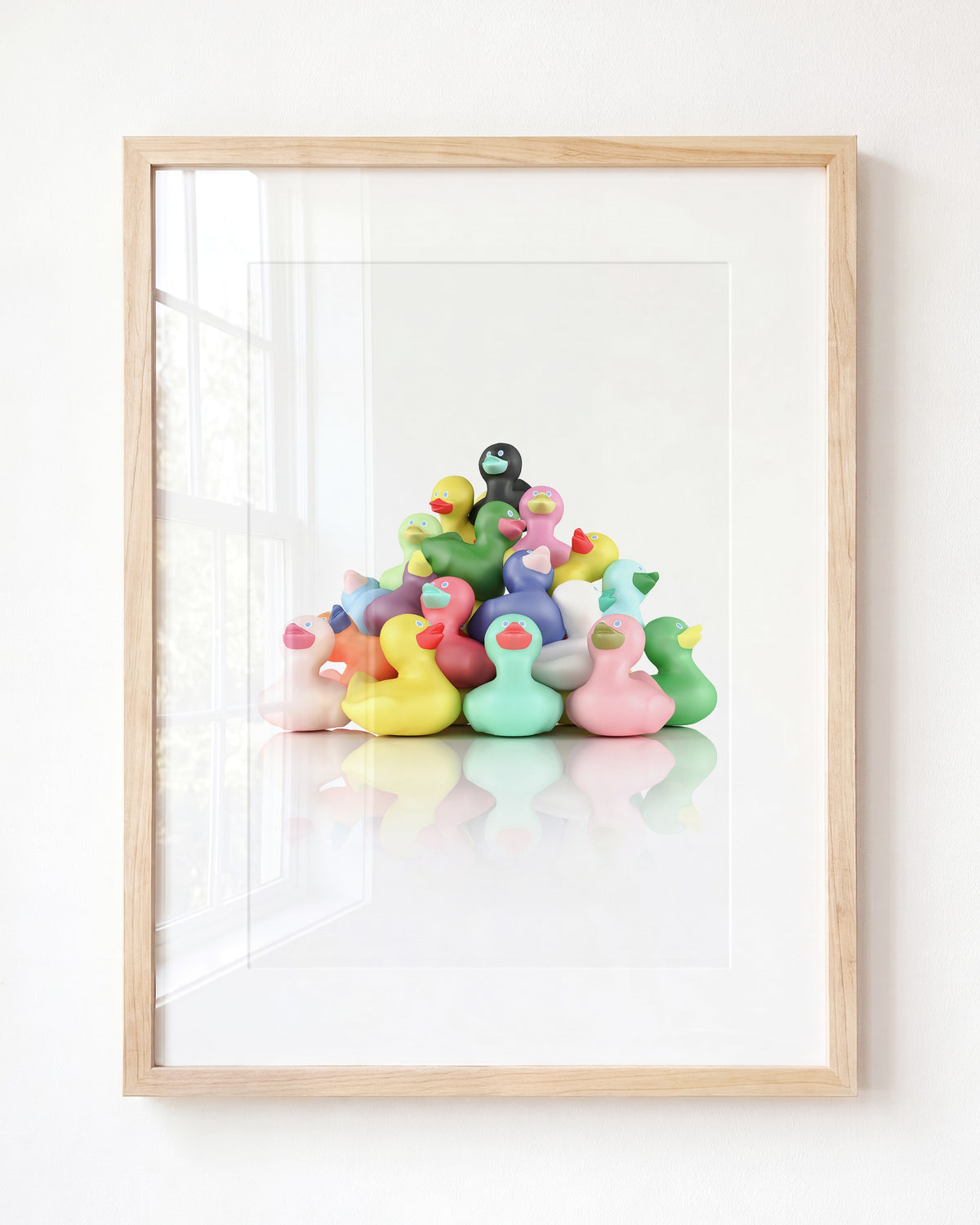 Rubber Duckies — Framed