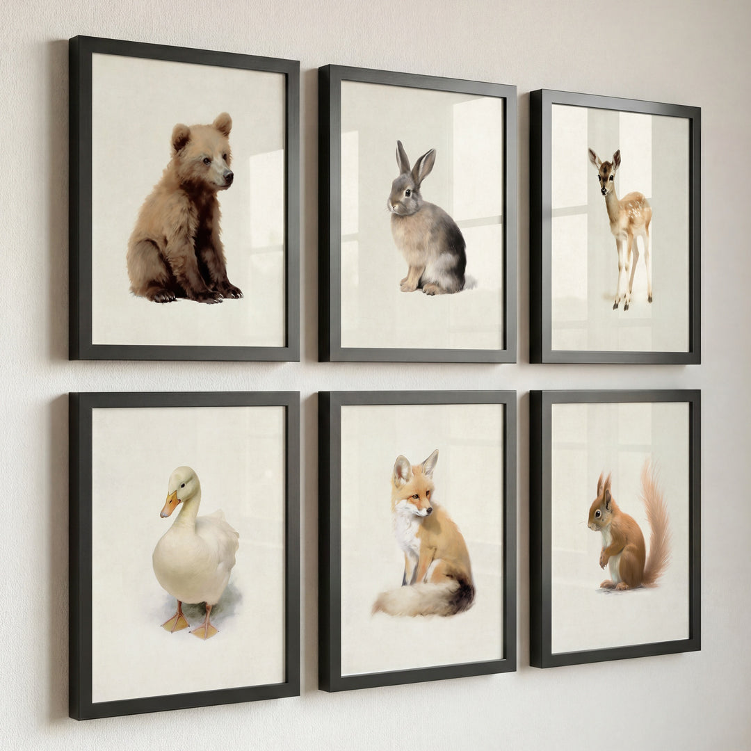 Storybook Animals - Woodland Animal Prints