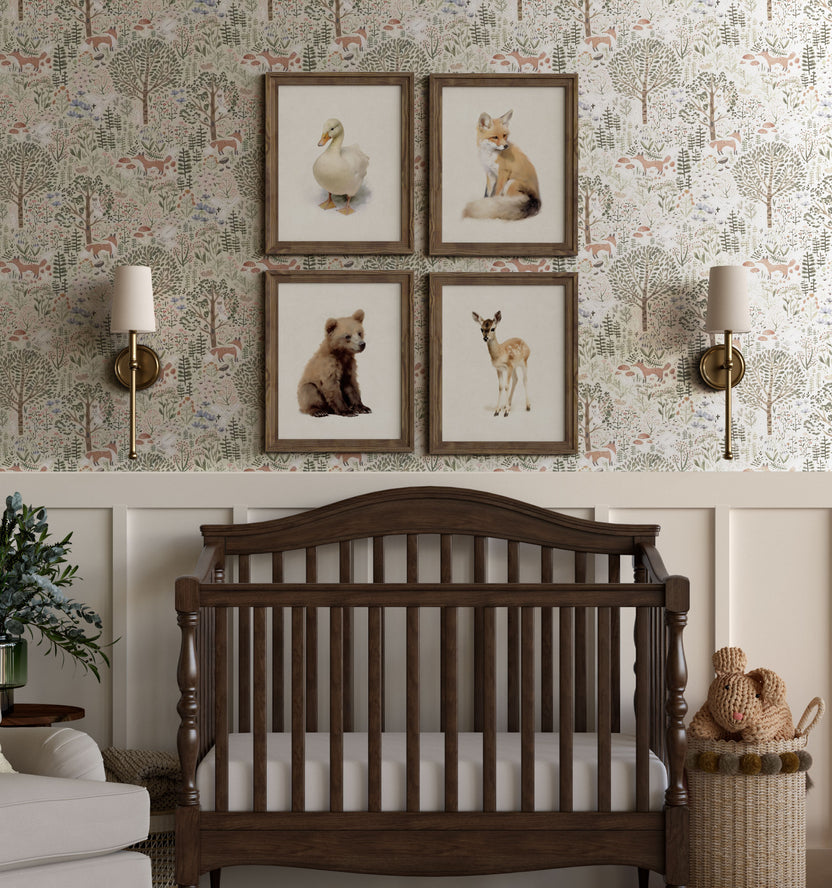 The Crown Prints - Animal Wall Art, Nursery Art, Kids Art by Jenny Kun