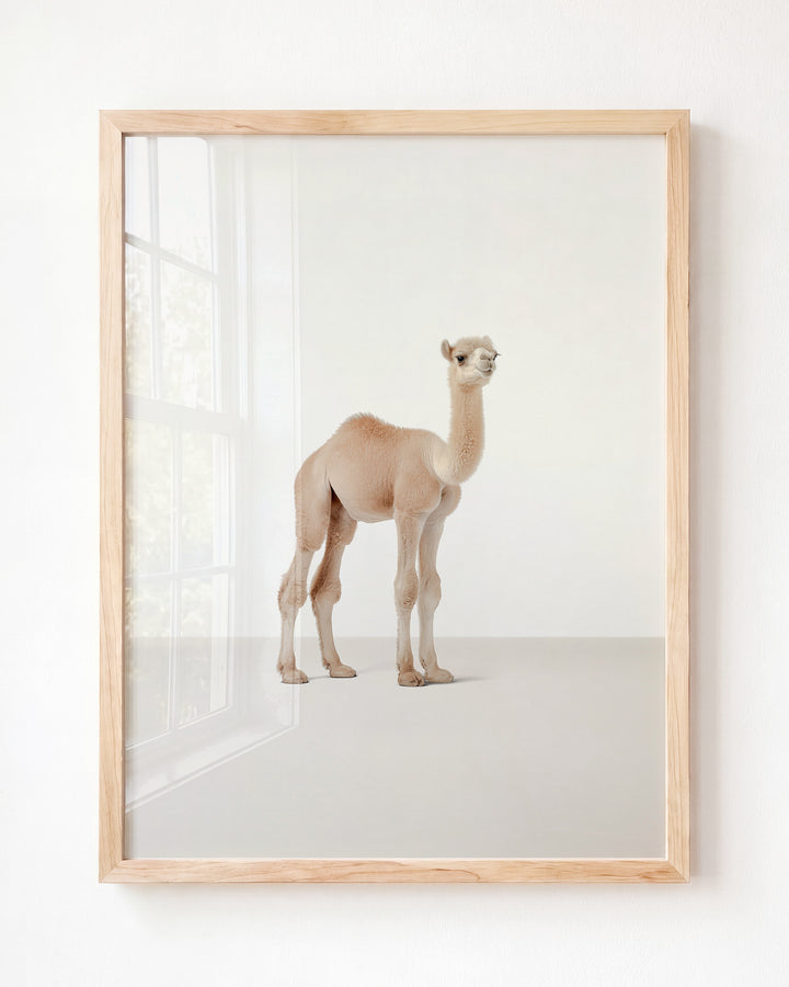 Studio Camel Art Print