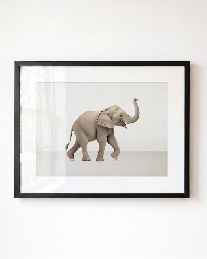 Studio Elephant Art Print