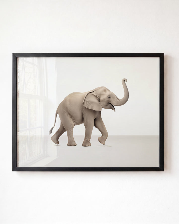 Studio Elephant Art Print