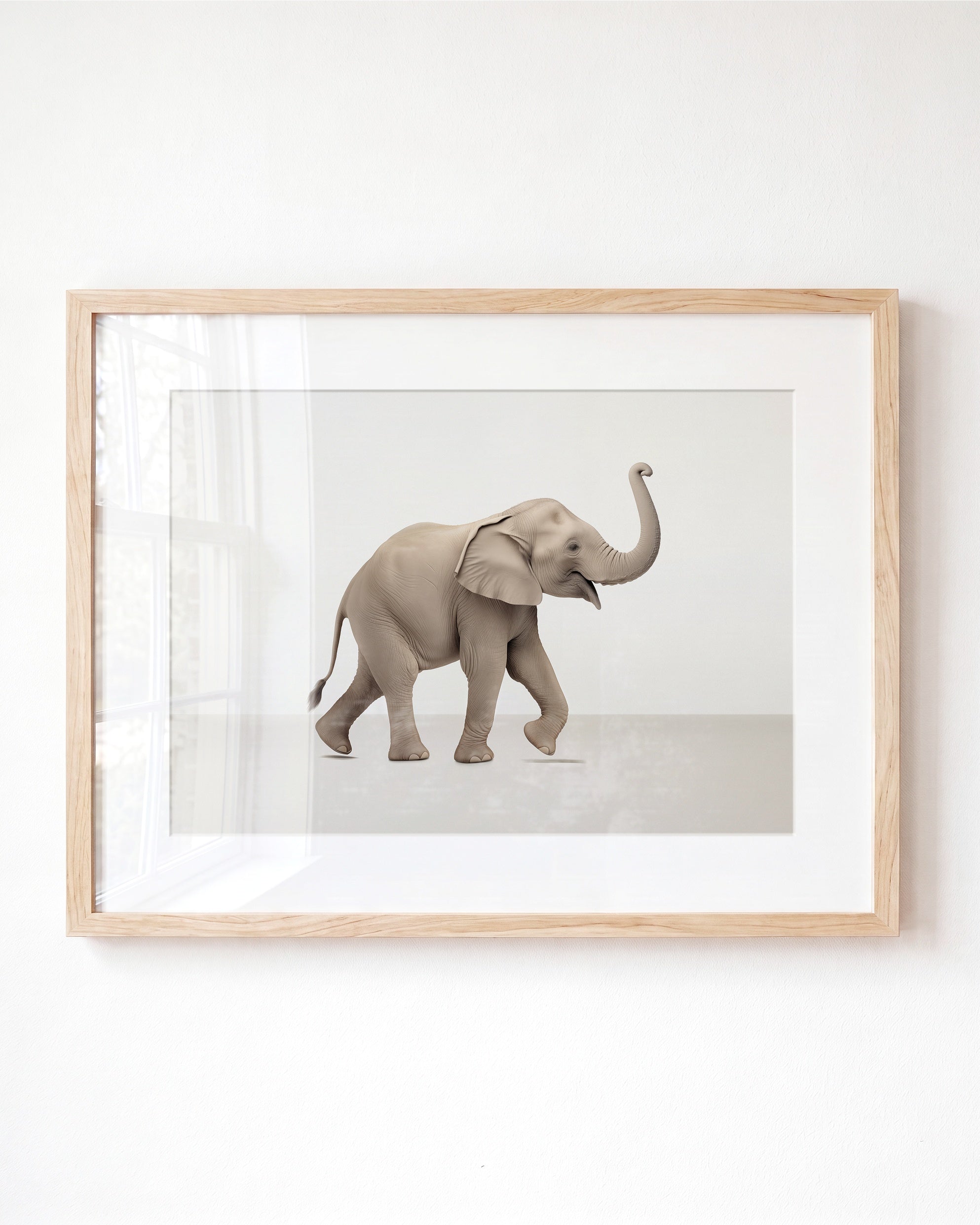 Studio Elephant Art Print