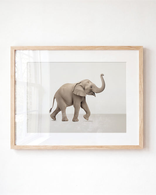 Studio Elephant Art Print