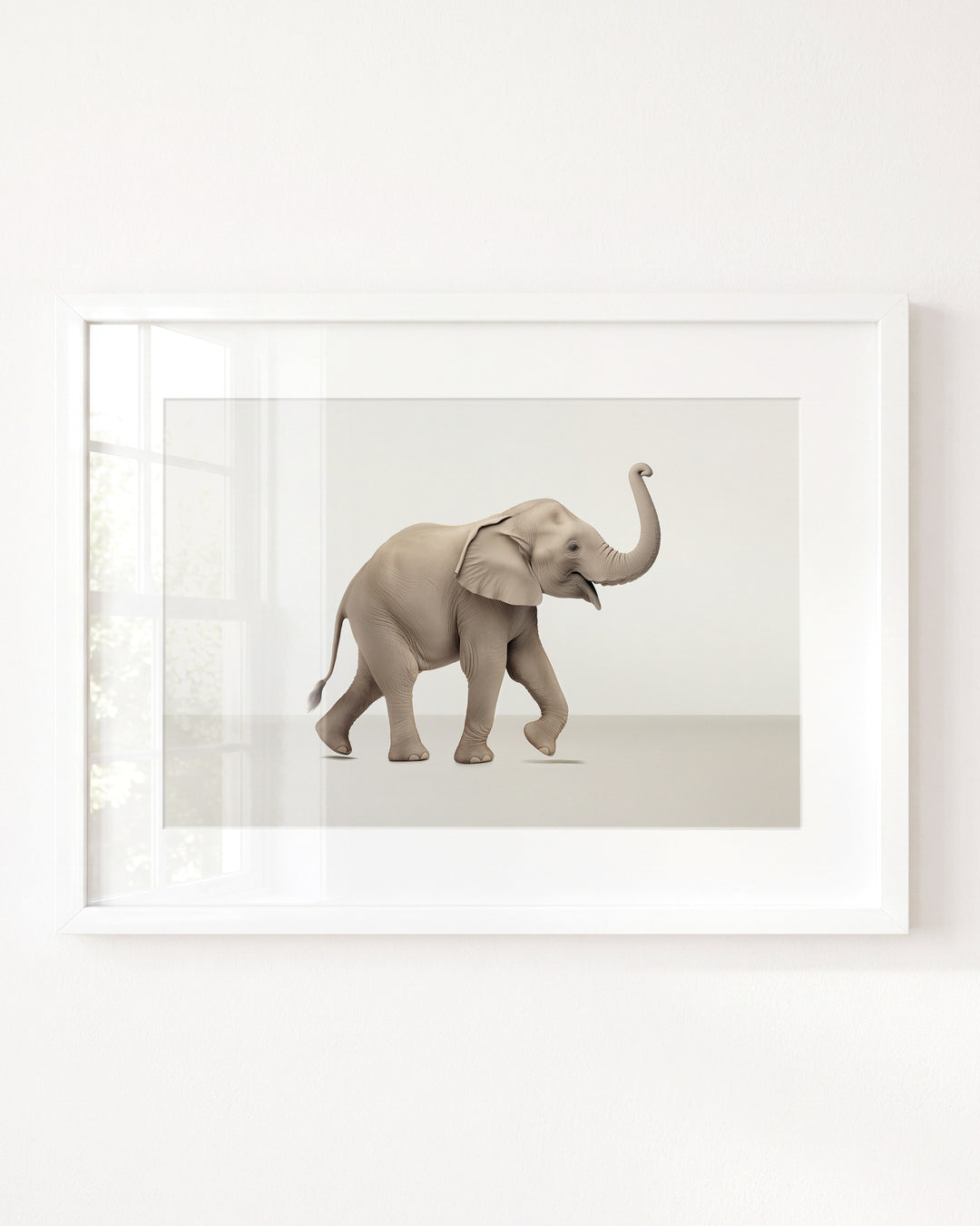 Studio Elephant Art Print