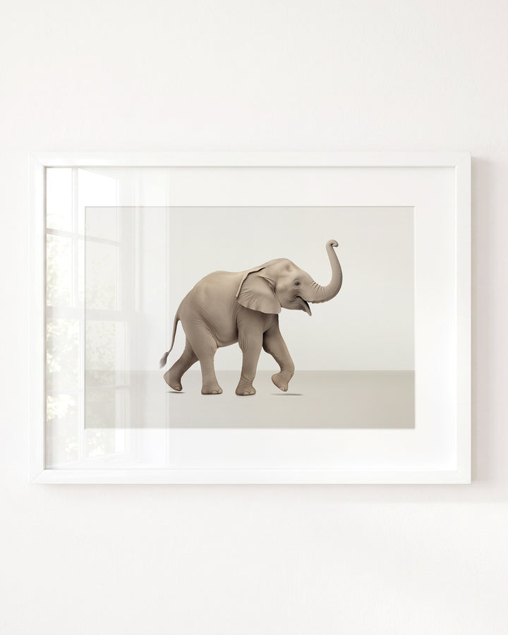 Studio Elephant Art Print