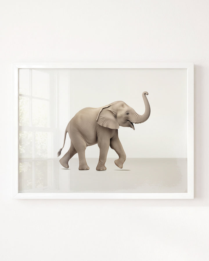 Studio Elephant Art Print