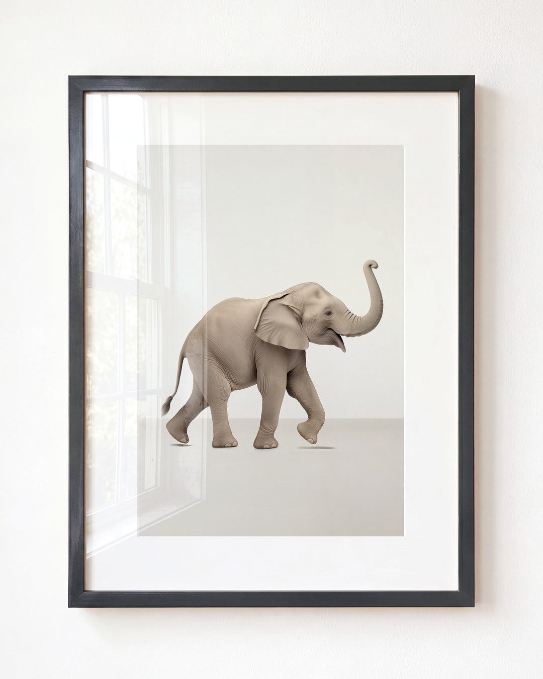 Studio Elephant Art Print