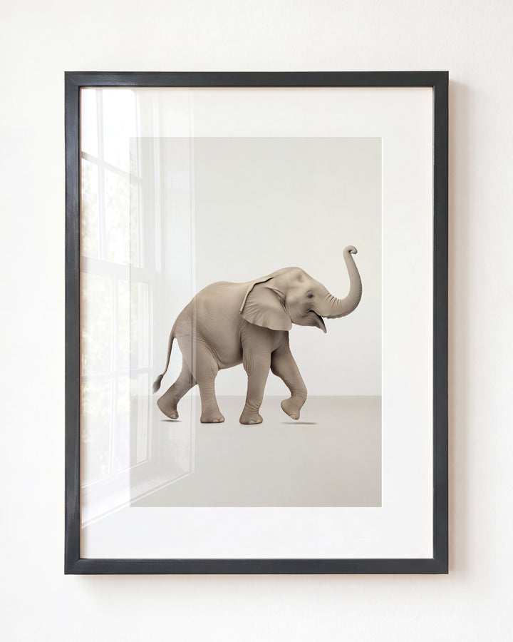 Studio Elephant Art Print