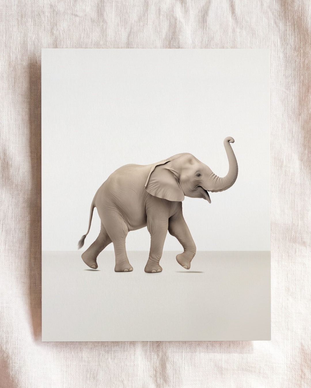 Studio Elephant Art Print
