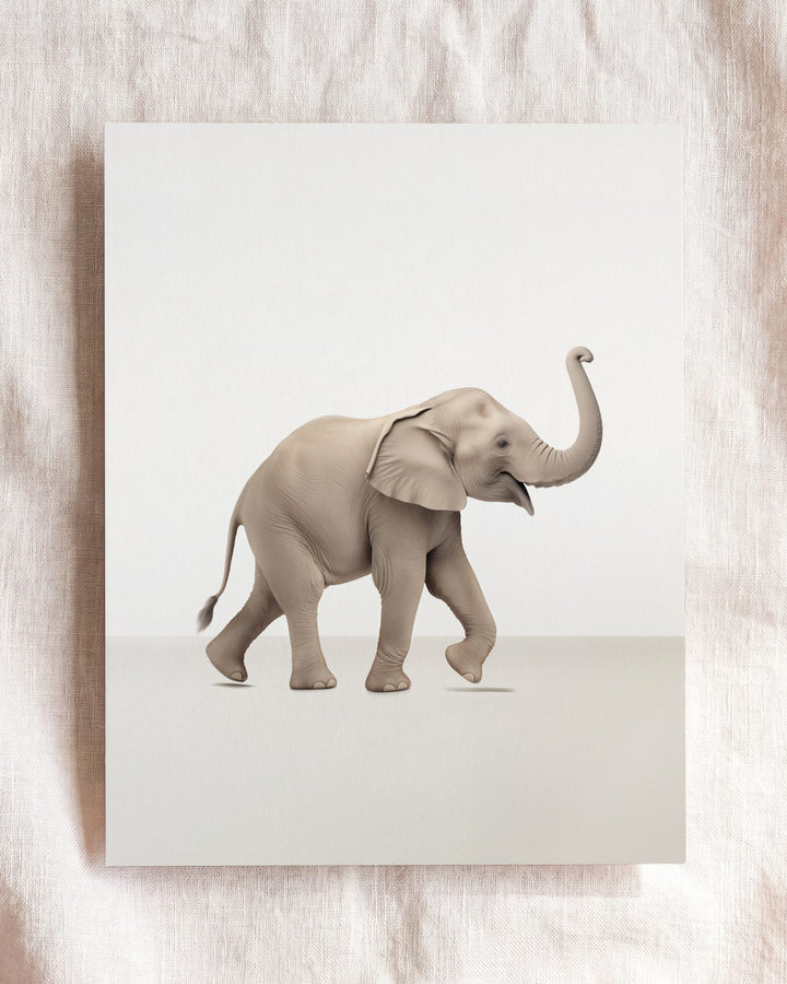 Studio Elephant Art Print