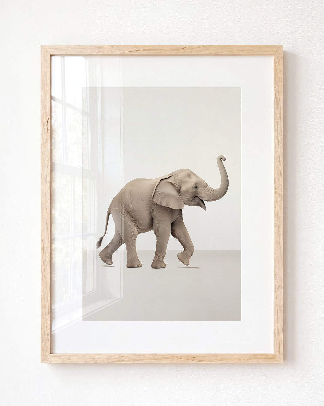 Studio Elephant Art Print