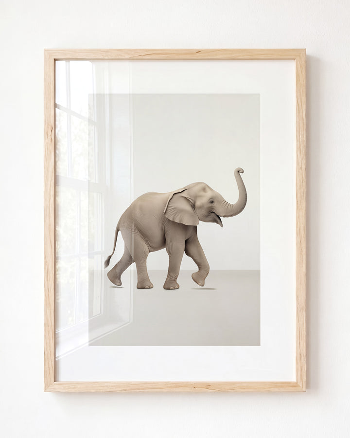 Studio Elephant Art Print
