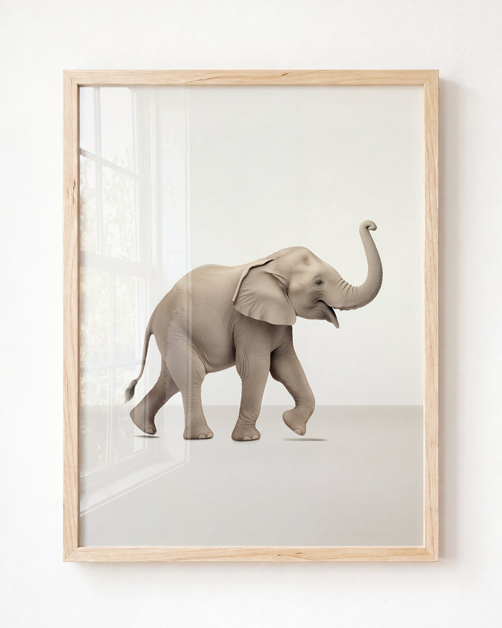 Studio Elephant Art Print