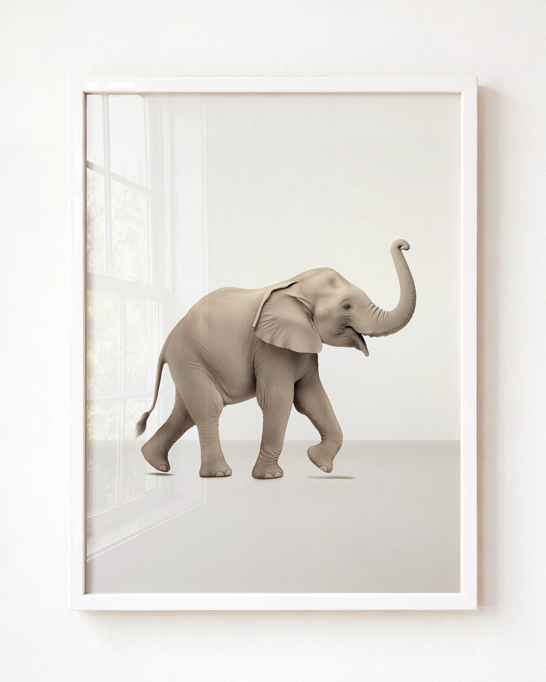 Studio Elephant Art Print