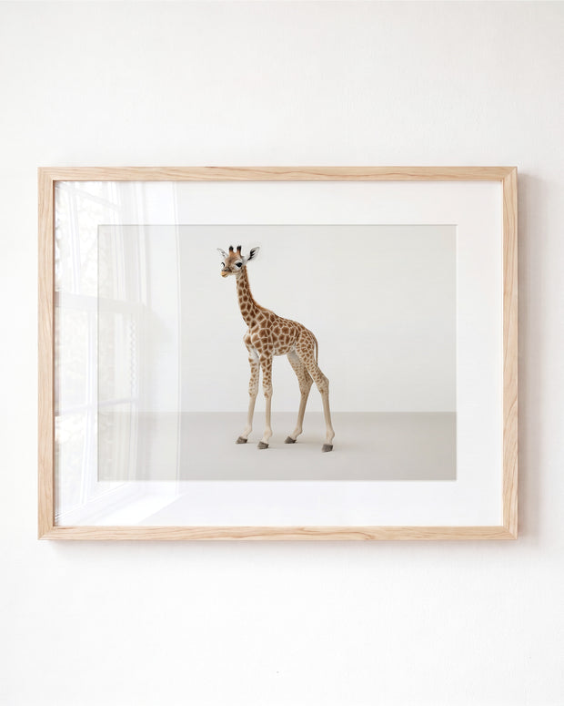 Studio Giraffe Art Print