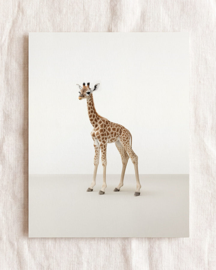 Studio Giraffe Art Print