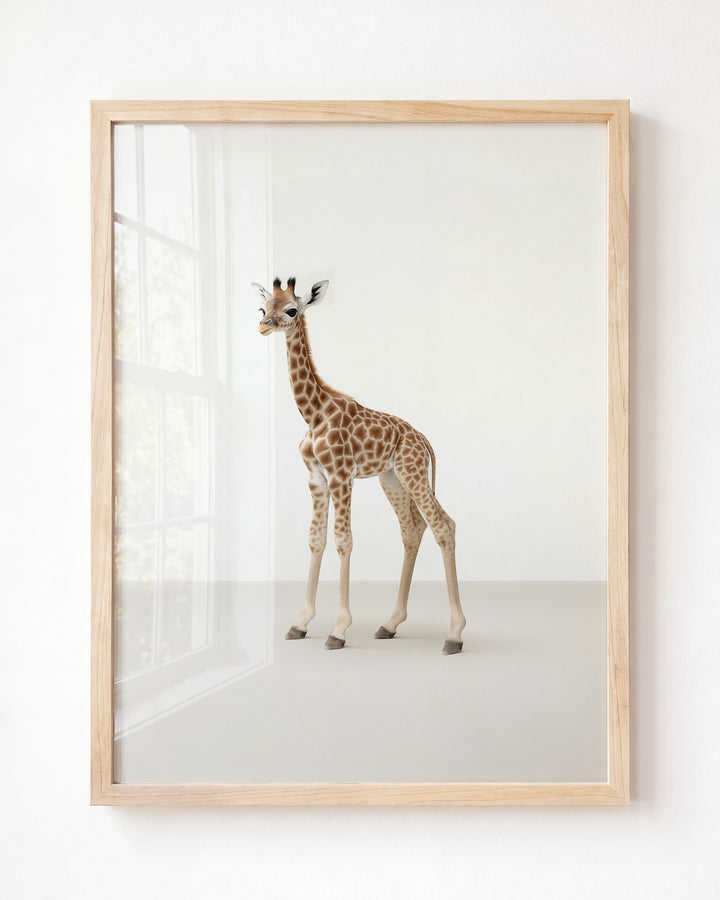 Studio Giraffe Art Print